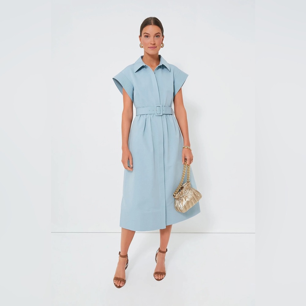 Tuckernuck Slate Blue Chloe Dress